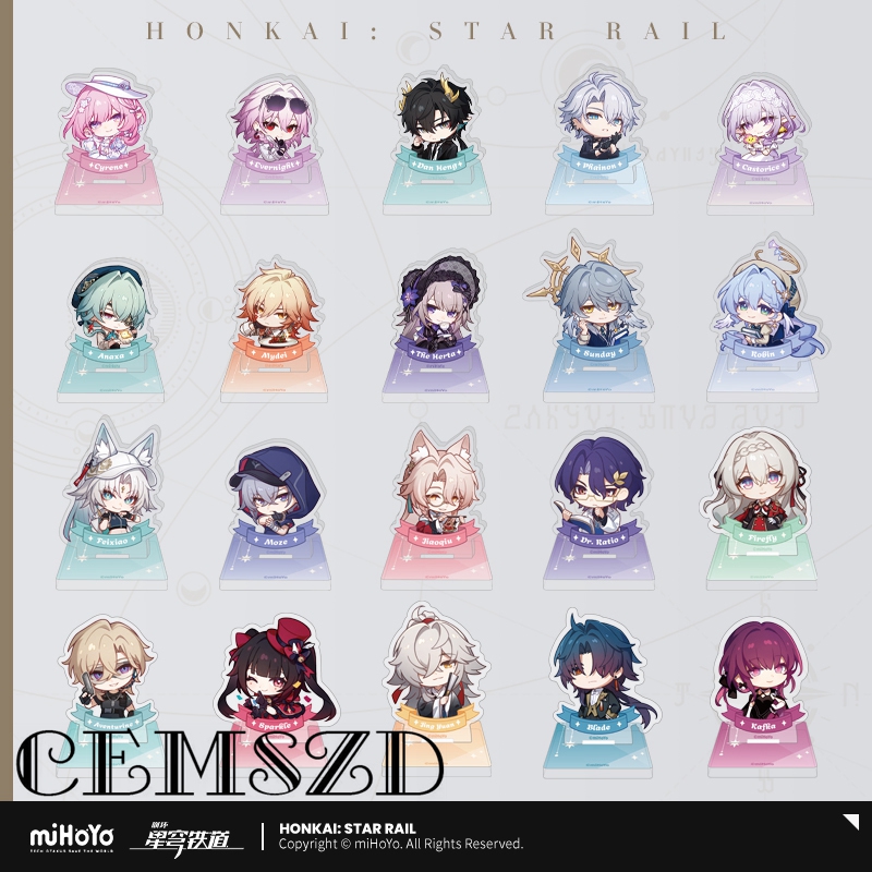 Acrylic Cosplay Prop - [Asli] Game Honkai Star Rail Mydei