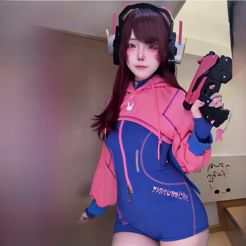 Dva Cosplay Prop - Kostum Cosplay Bunny Girl Song Hana