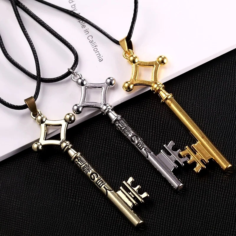 Magnetic Clasp Cosplay - Kalung Attack On Titan 2026, Liontin
