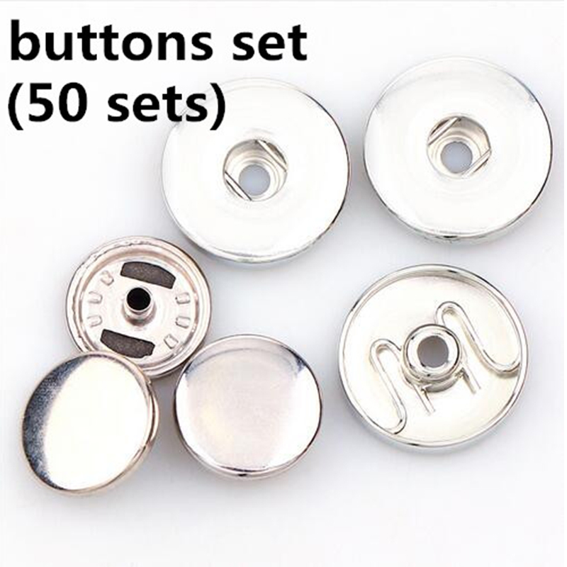 Snap Fastener Set - 50 Set Kit Pengait Snap 12mm/18mm