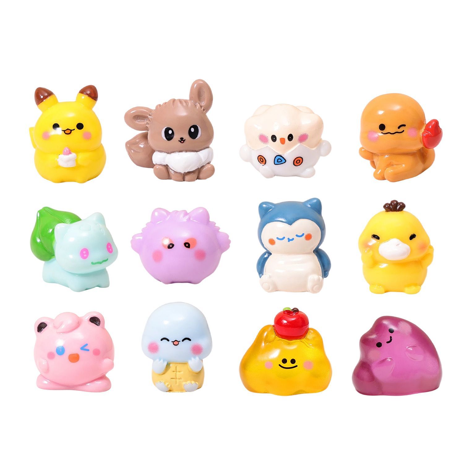 Cosplay Prop Diy - Figur mini lanskap Pokémon, mainan partikel