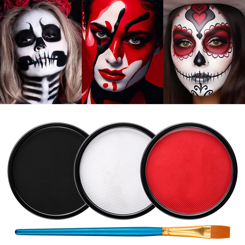 Cosplay Prop Paint - 3pcs Set Cat Wajah Berbasis Air
