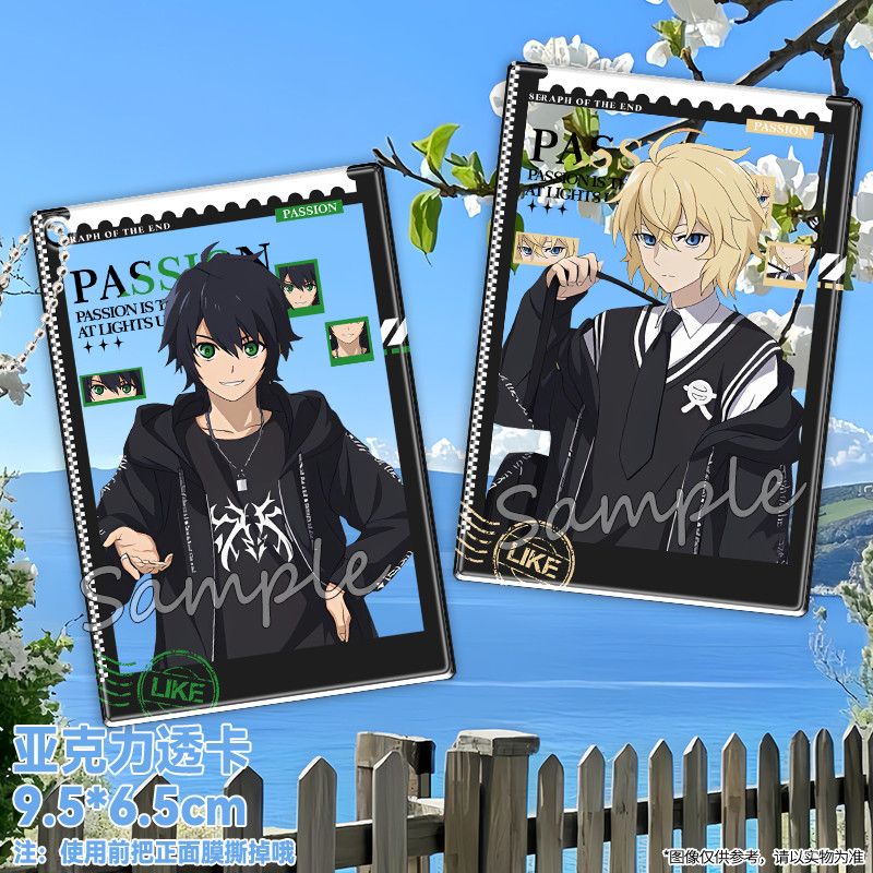 Acrylic Cosplay Prop - Alat Peraga Foto Cosplay Anime Seraph