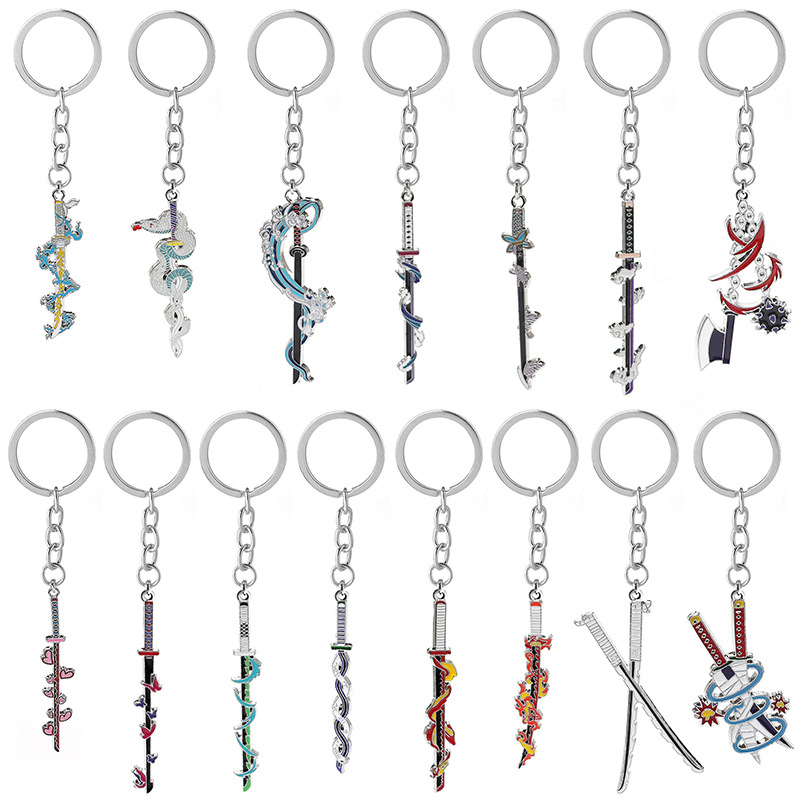 Cosplay Prop Dagger - 15 Gaya Gantungan Kunci Anime Ghost