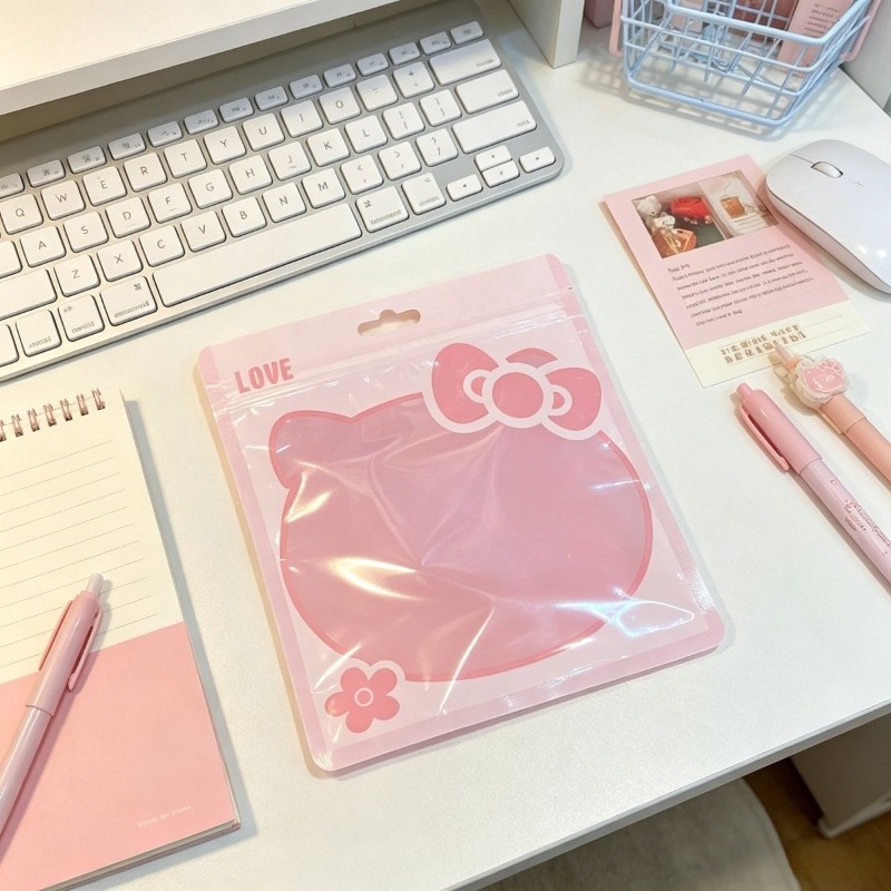 Cosplay Prop Designer - Kantong Ziplock dengan Desain Kucing, Kantong