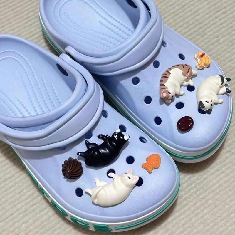 Snap Fastener Set - 8 Buah Hiasan Sepatu Modis Musim