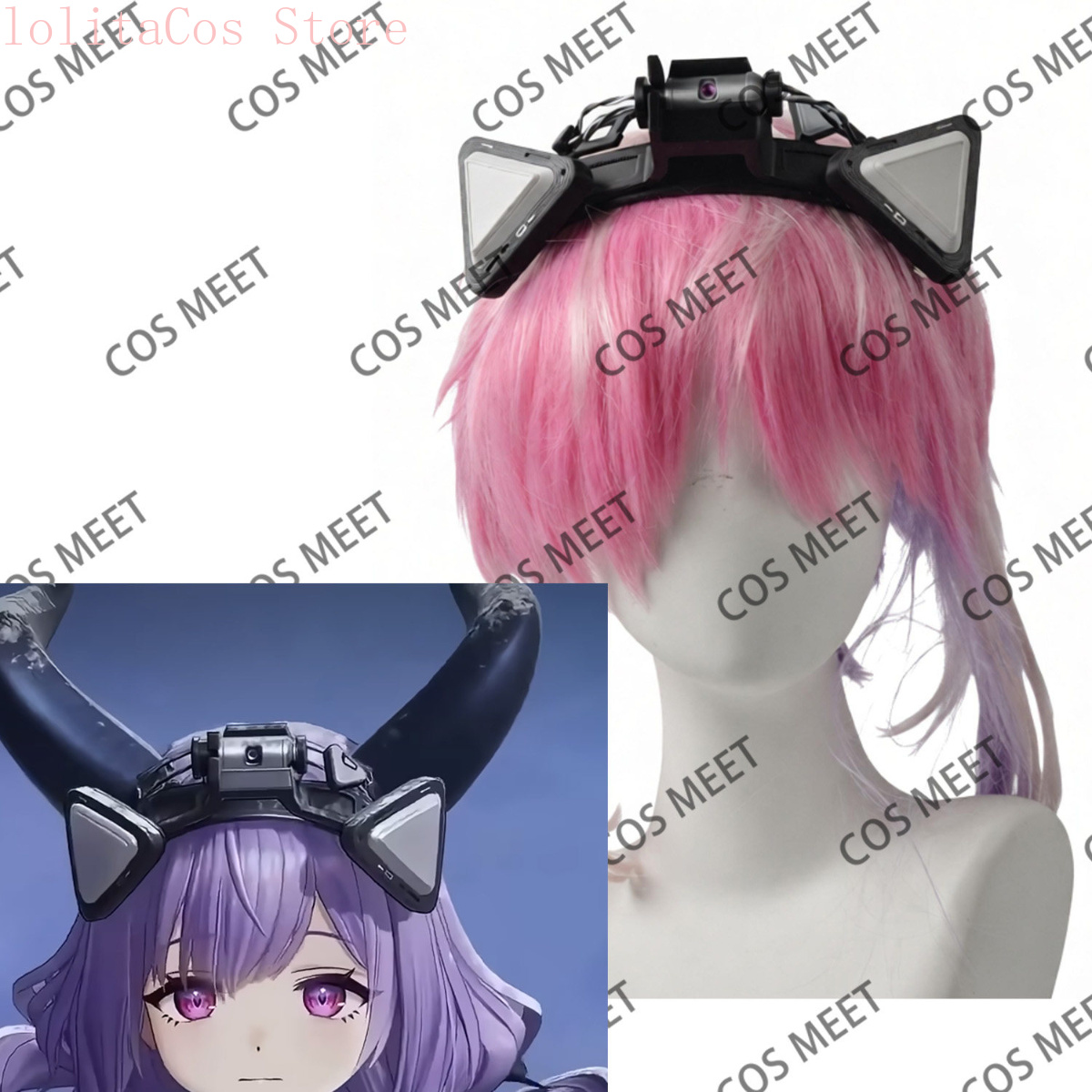 Cosplay Prop 3D Print - Arknights:Endfield Typhoeus Aksesoris Cosplay Cetak 3D