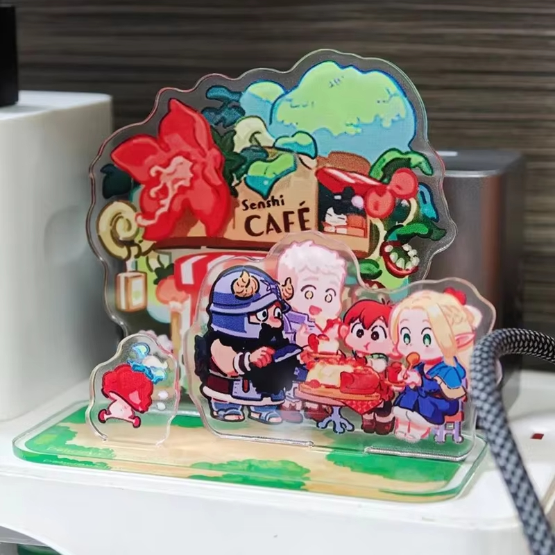 Anime Delicious in Dungeon Mar - Acrylic Cosplay Prop ulasan dan harga