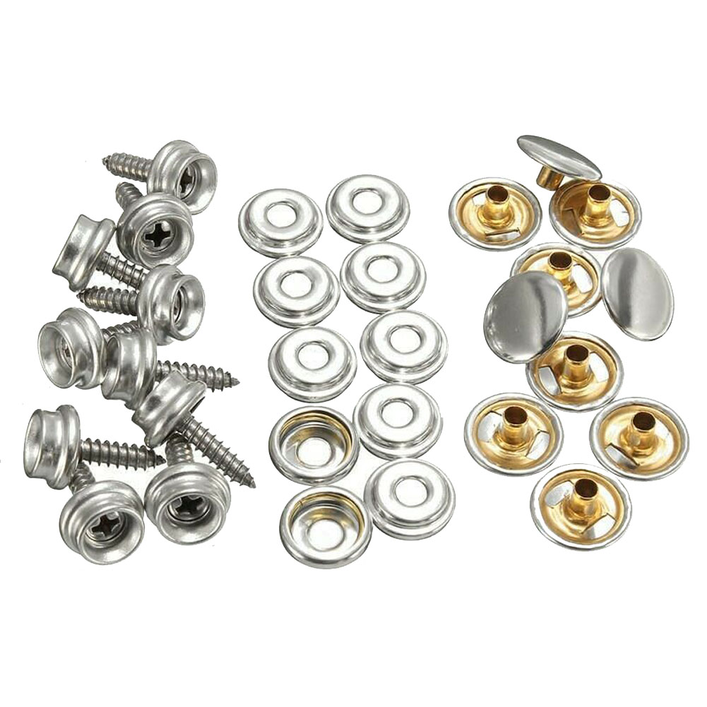 30 buah Kit sekrup Capos kanva - Snap Fastener Set ulasan dan harga