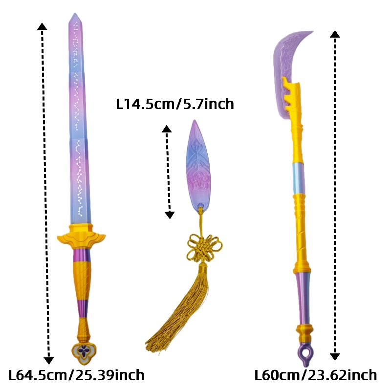 Pedang Keren dengan Simbol, Ko - Cosplay Prop Dagger ulasan dan harga