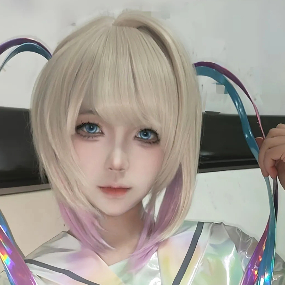 Wig Cosplay Game NEEDY GIRL OV - Cosplay Floating Prop ulasan dan harga