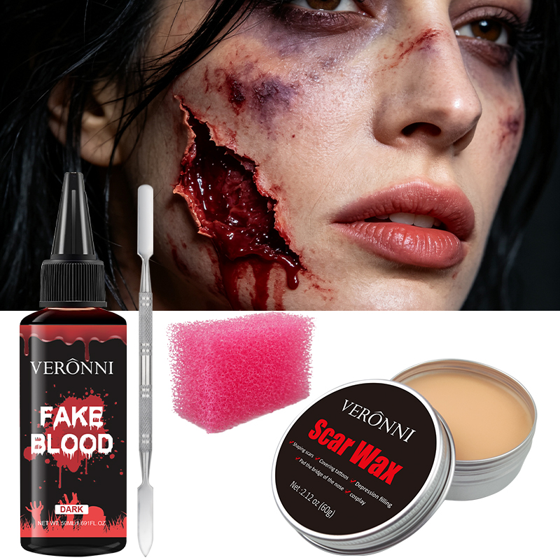 VERONNI SFX Kit Riasan Hallowe - Body Paint Sfx ulasan dan harga