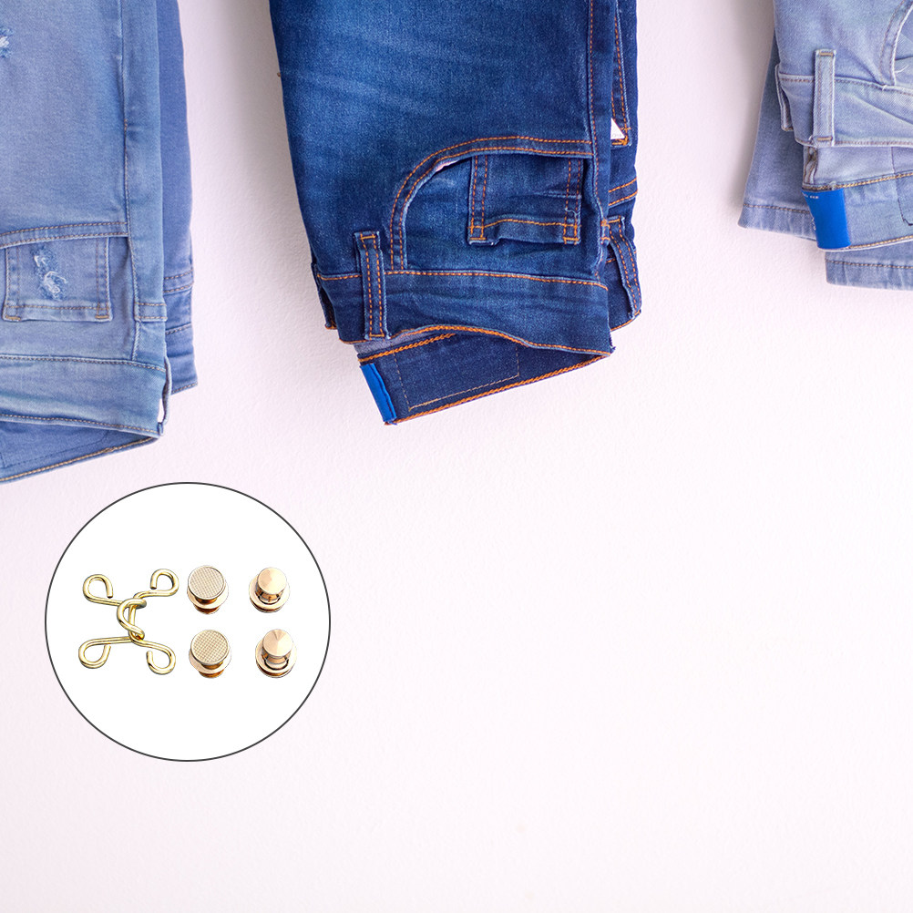 Set 5 Kancing Pinggang Jeans,  - Snap Fastener Set ulasan dan harga