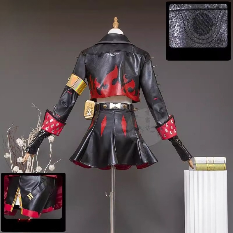 Kostum Cosplay Game Zenless Zo - Burnice Cosplay Prop ulasan dan harga