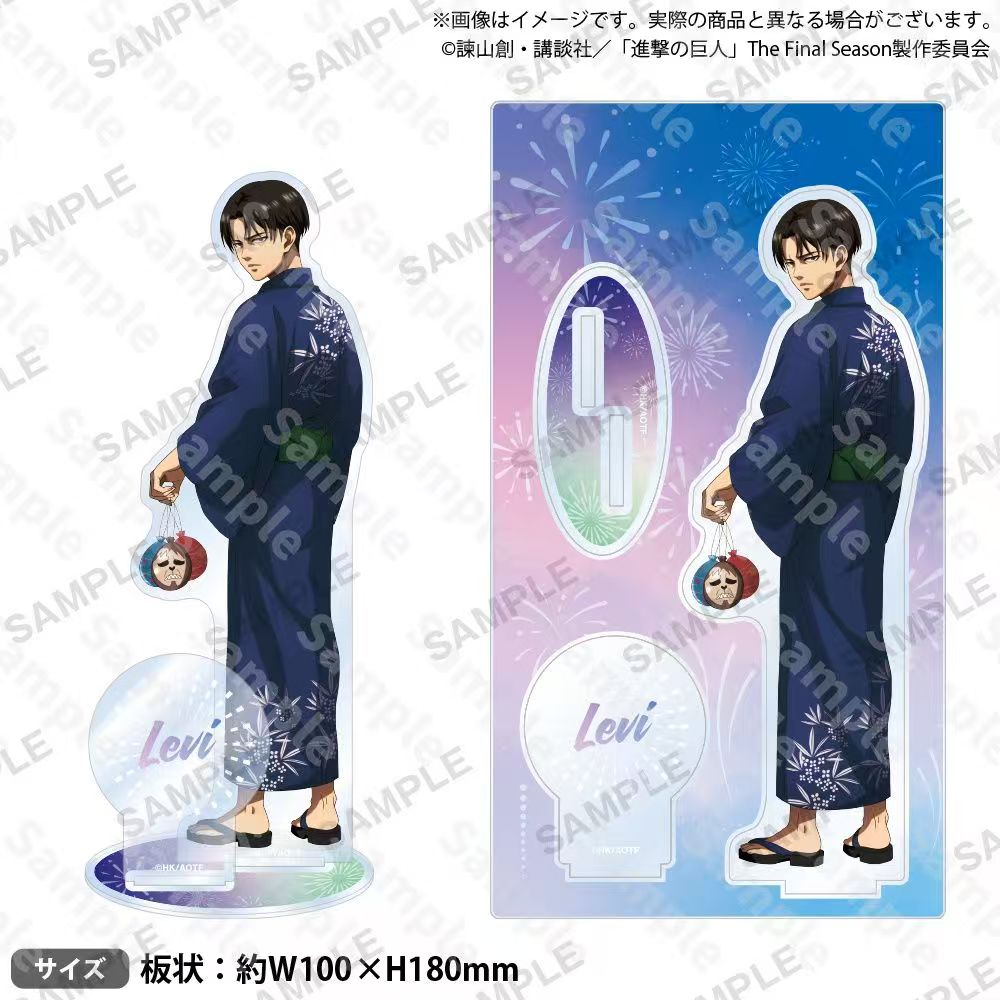 Figur Akrilik Levi dari Attack - Acrylic Cosplay Prop ulasan dan harga
