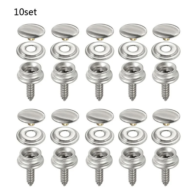 10 set Kit pengencang jepret b - Snap Fastener Set ulasan dan harga
