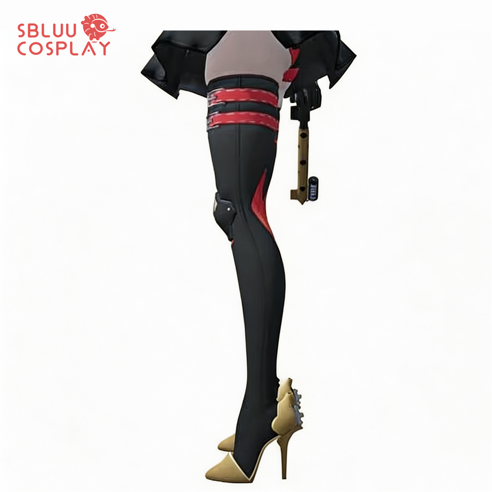 SBluuCosplay Sepatu Boots Cosp - Burnice Cosplay Prop ulasan dan harga
