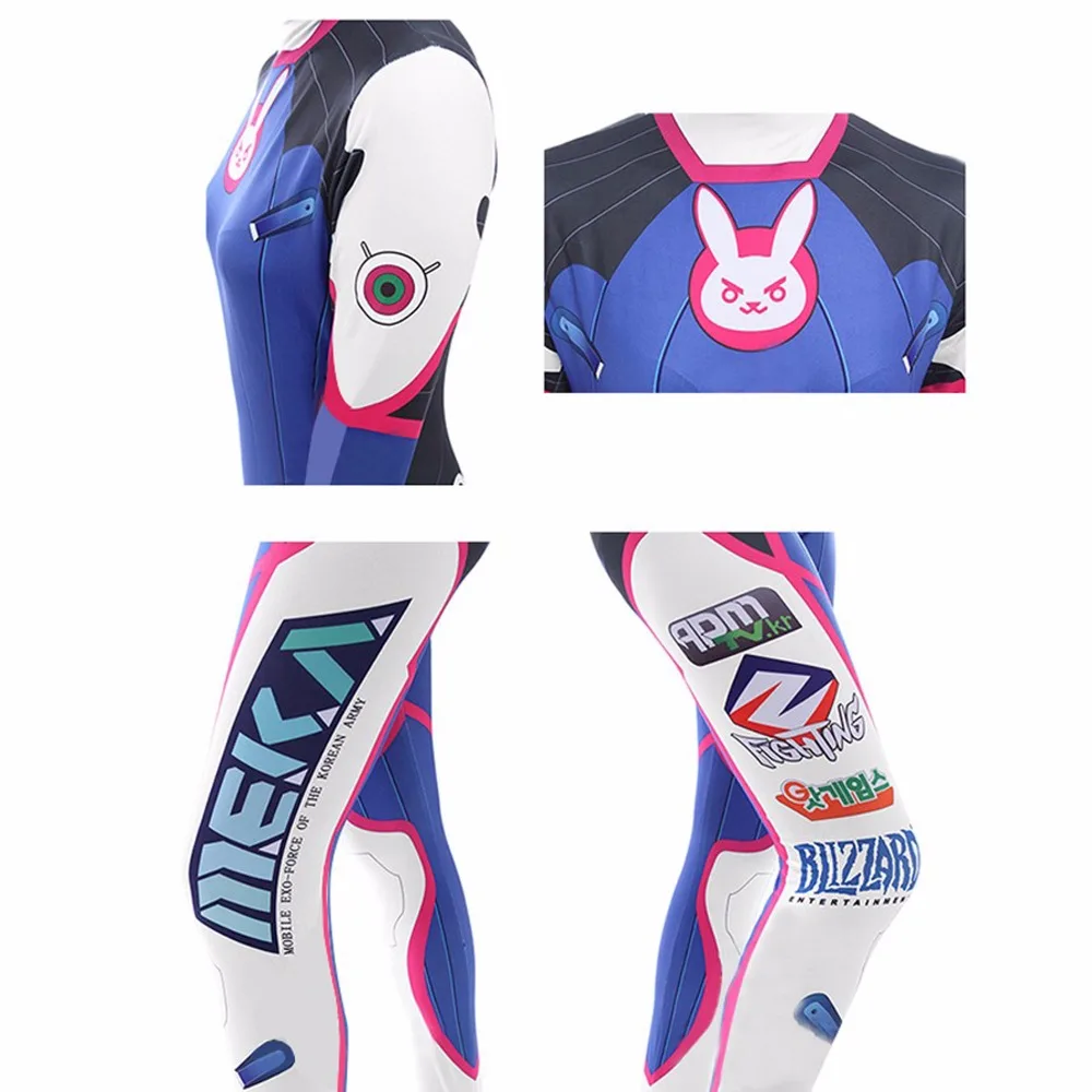 Kostum Cosplay Game Overwatch  - Dva Cosplay Prop ulasan dan harga
