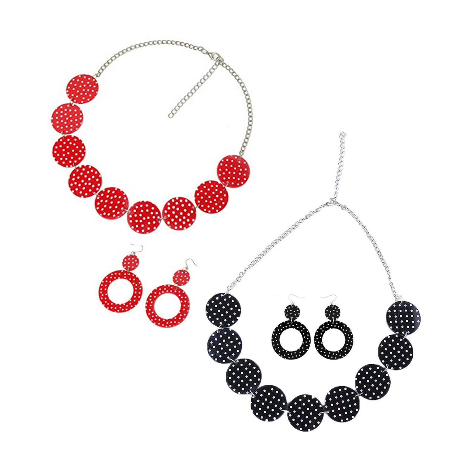 Set Anting dan Kalung dengan D - Magnetic Clasp Cosplay ulasan dan harga