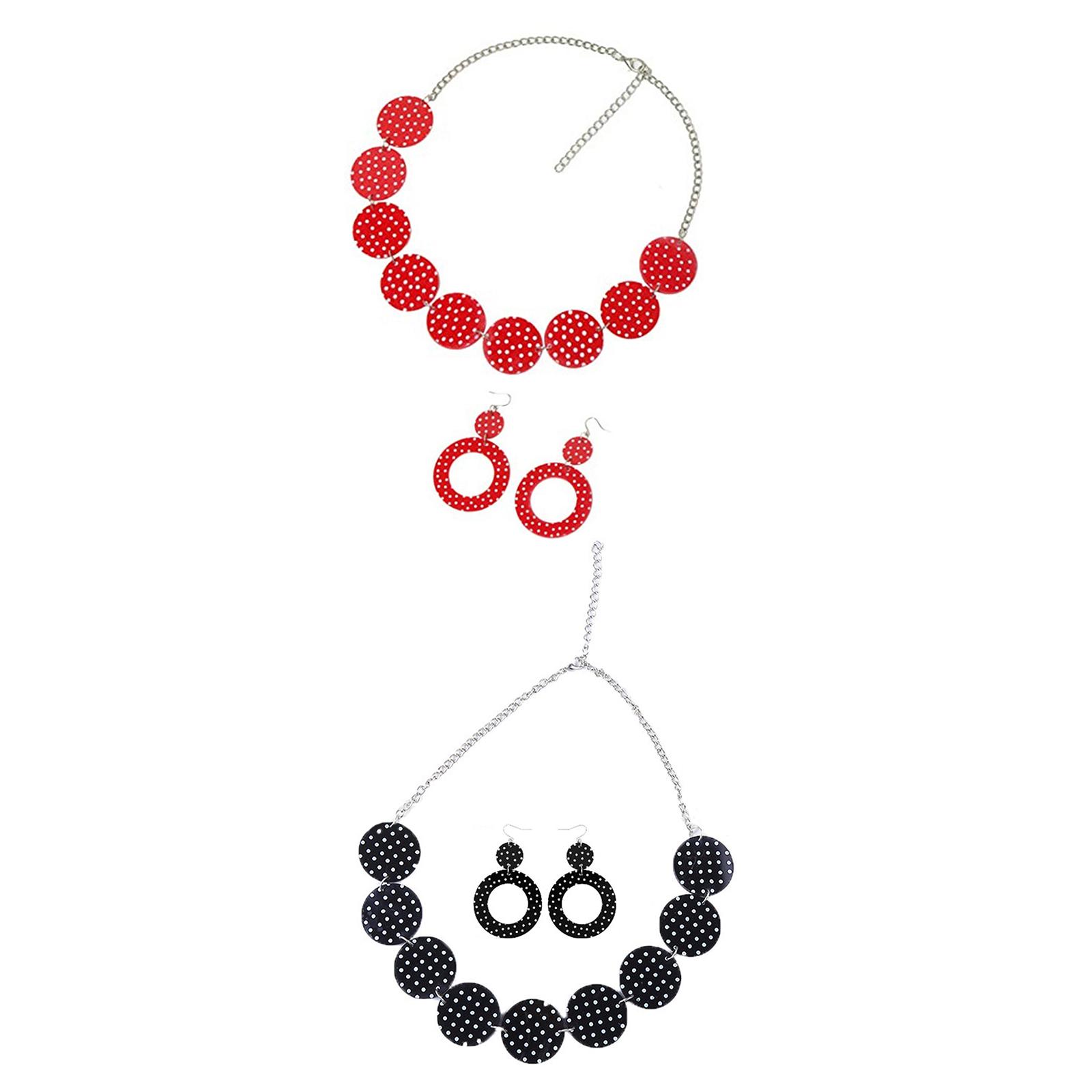 Set Anting dan Kalung dengan D - Magnetic Clasp Cosplay ulasan dan harga